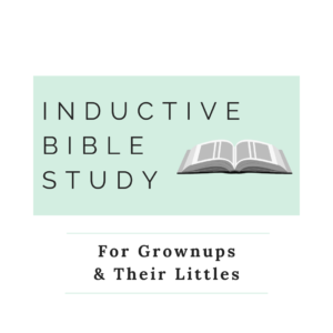 Inductive Bible Study Guide
